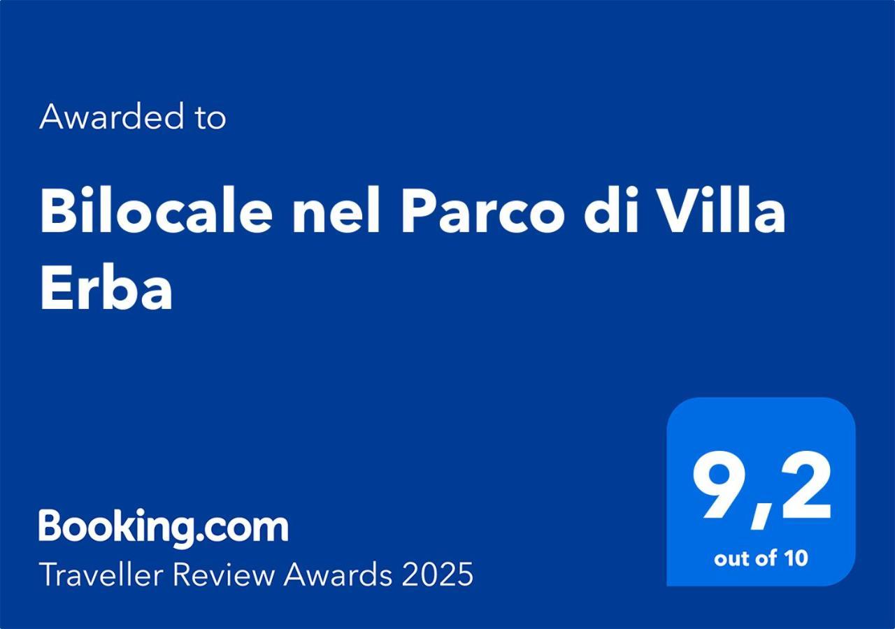Bilocale Nel Parco Di Villa Erba Cernobbio Extérieur photo